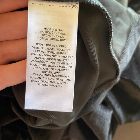 Lauren Ralph Lauren Plus Size Velvet Puff Sleeve Midi Dress In Black Size 3X New - Picture 15 of 15